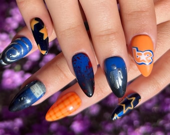 Hit Me Hard and Soft Billie Eilish Inspired Press on Nails