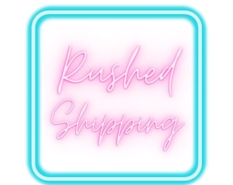 Rushed Shipping | READ DESCRIPTION
