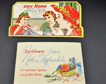 Vintage Needle Books - Happy Home and Nesthäkchen‘s (German)