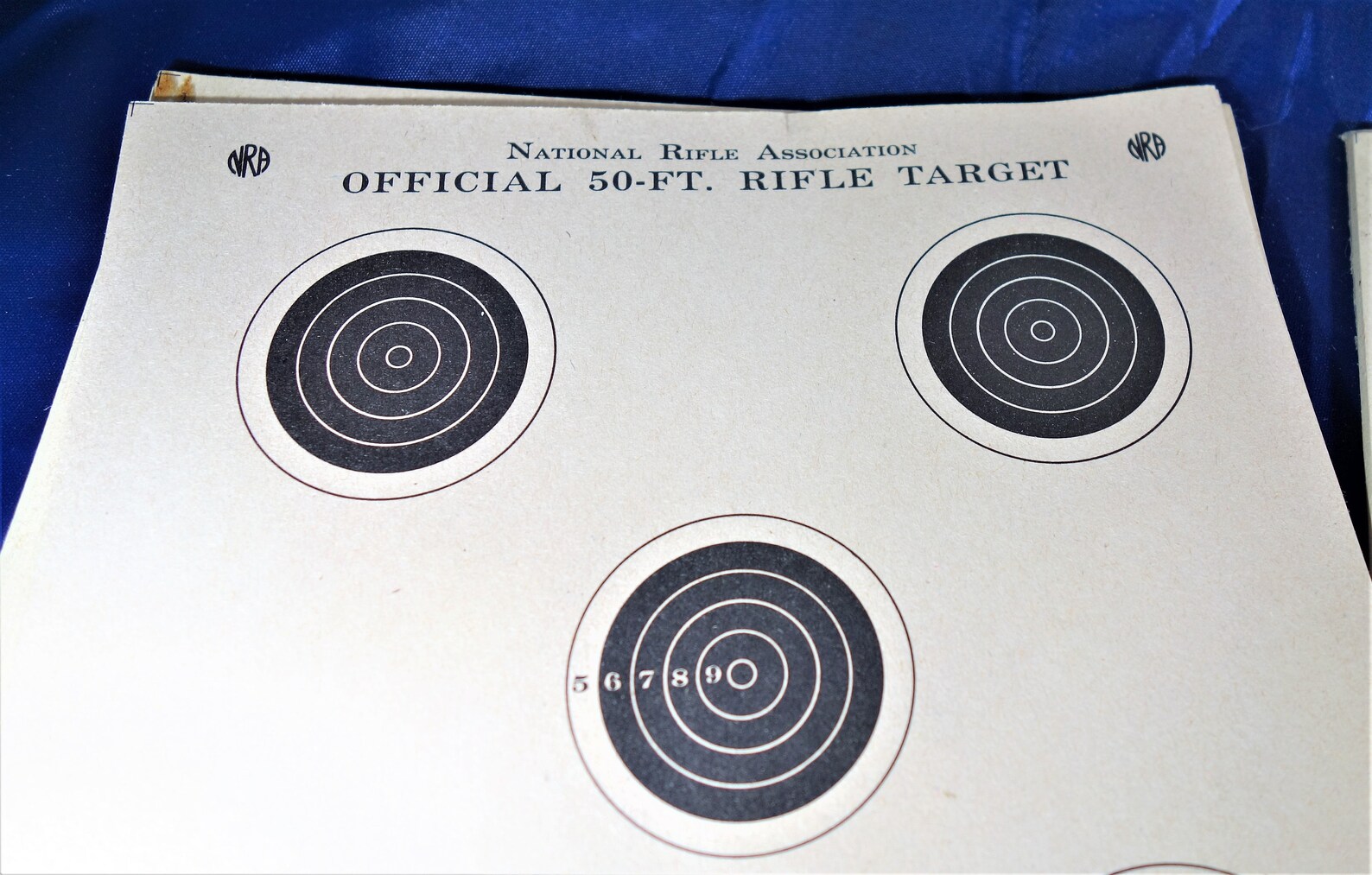 Official NRA 50-Ft. Rifle Targets 1999 | Etsy