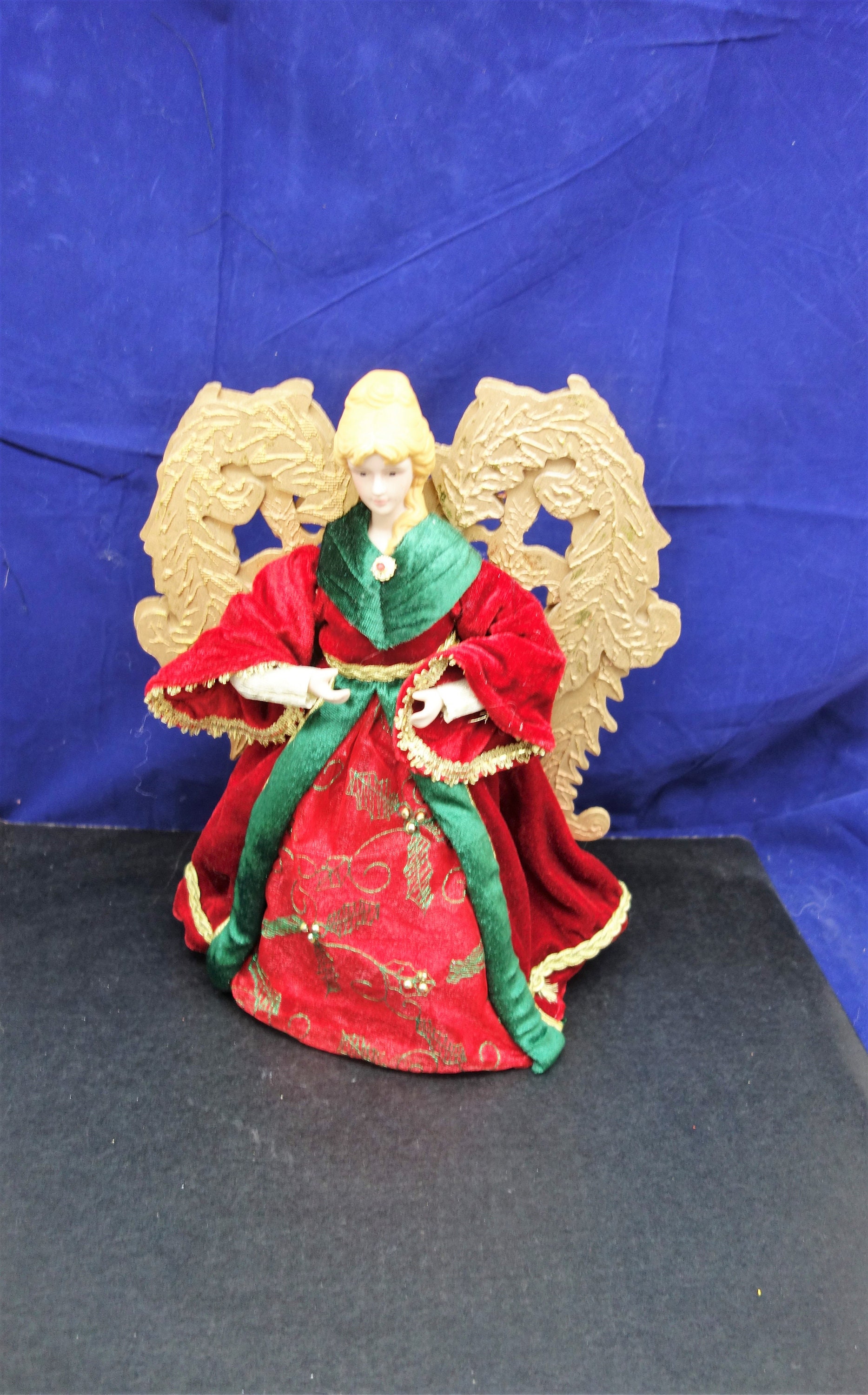 Vintage Angel Tree Topper Stunning Etsy