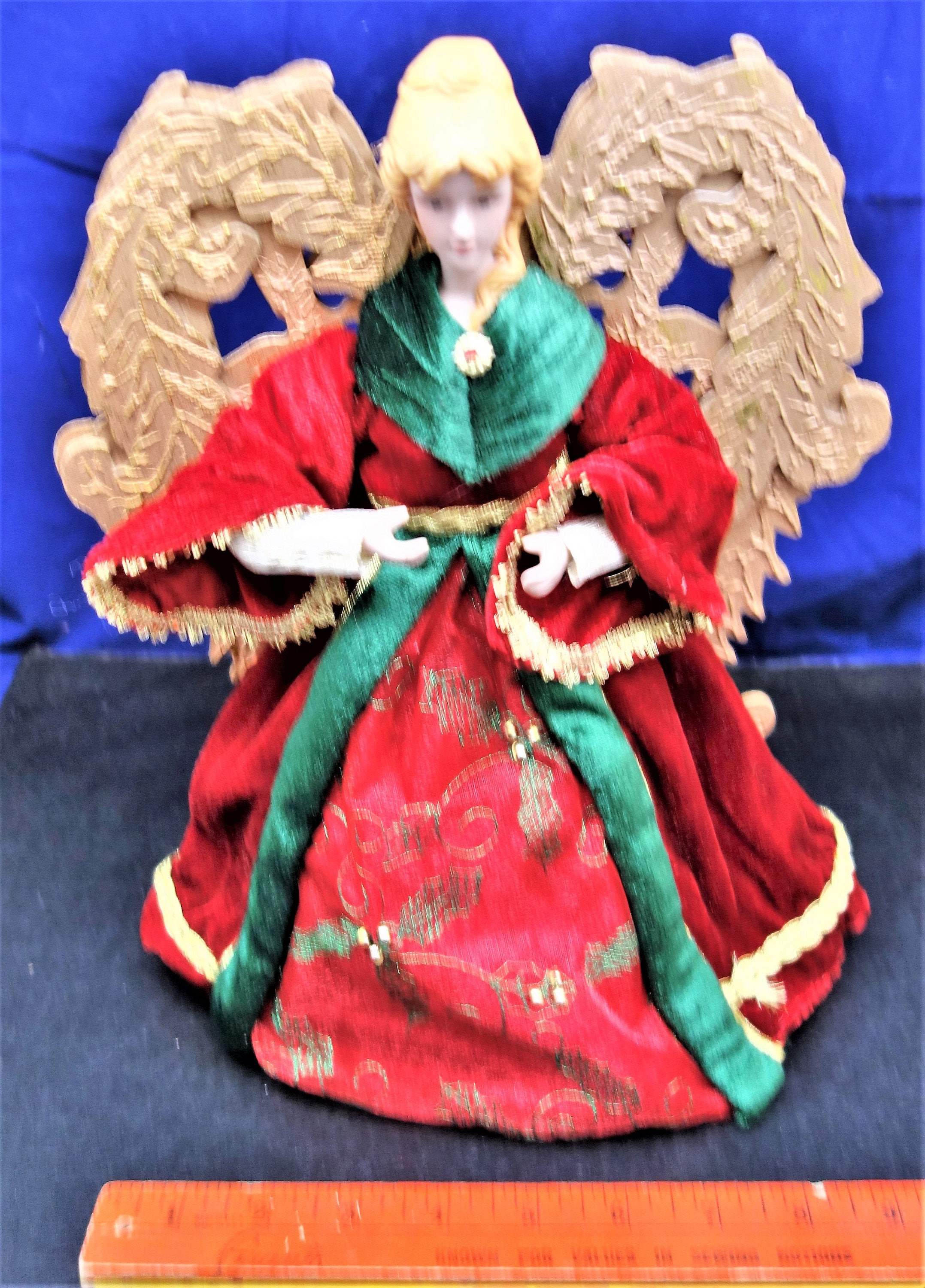 Vintage Angel Tree Topper Stunning Etsy