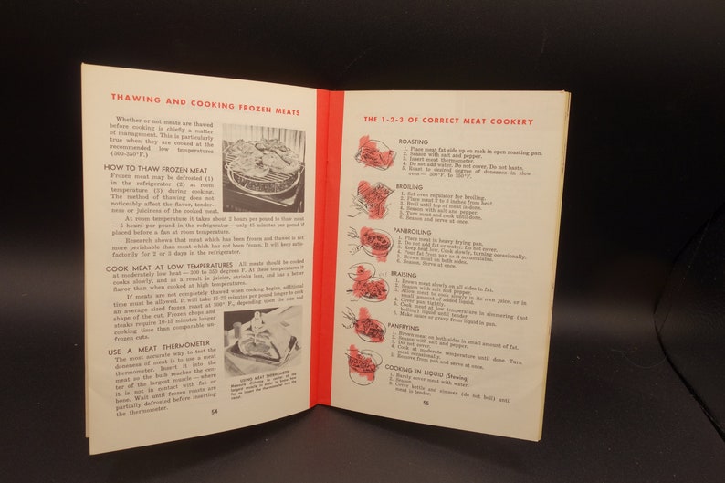 1958 Livre de recettes sur la congélation des aliments à la maison image 7