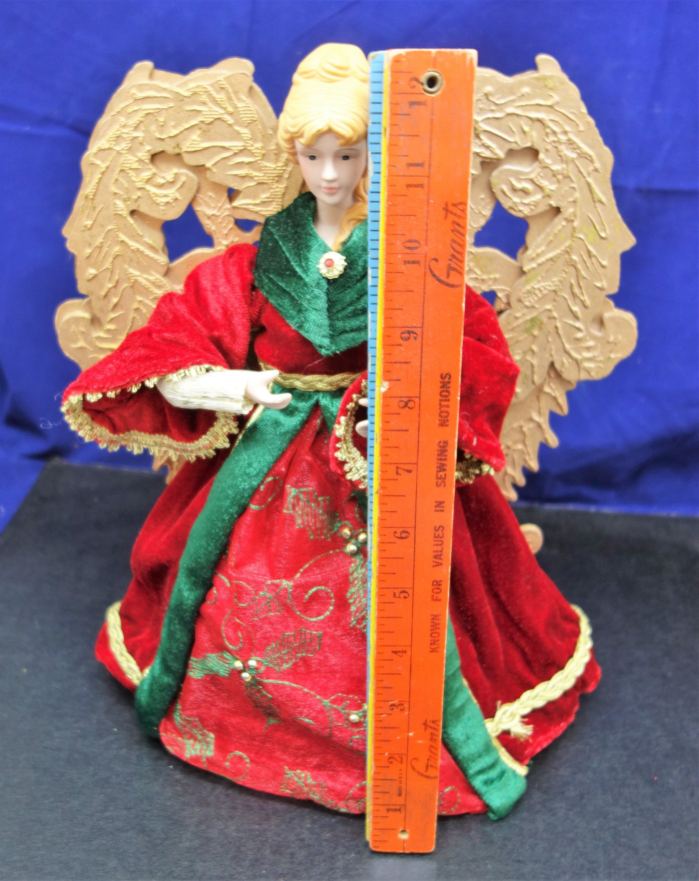 Vintage Angel Tree Topper Stunning Etsy