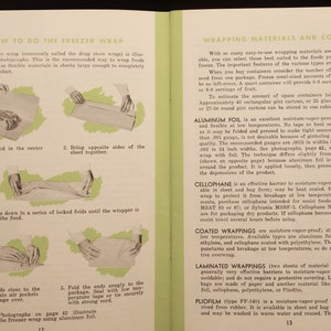 1958 Livre de recettes sur la congélation des aliments à la maison image 8