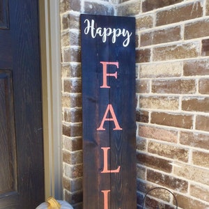 Happy Fall Sign
