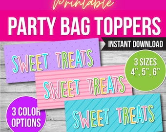 Adornos para bolsas de dulces: Recuerdos de fiesta hechos a mano