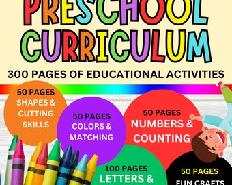 Preschool Curriculum, Pre K Curriculum, Homeschool Lesson Plan, Homeschooling, Preschool Activities