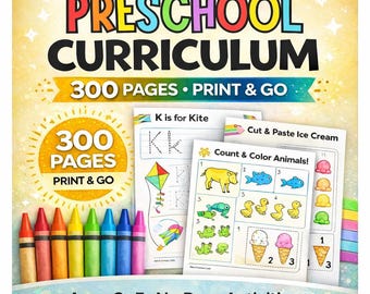 Preschool Curriculum, Pre K Curriculum, Homeschool Lesson Plan, Homeschooling, Preschool Activities