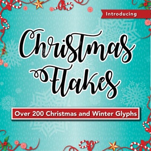Christmas Font, Christmas Clipart, Digital Download, Lettering Font, Font Letters, SVG, Xmas Holiday Font