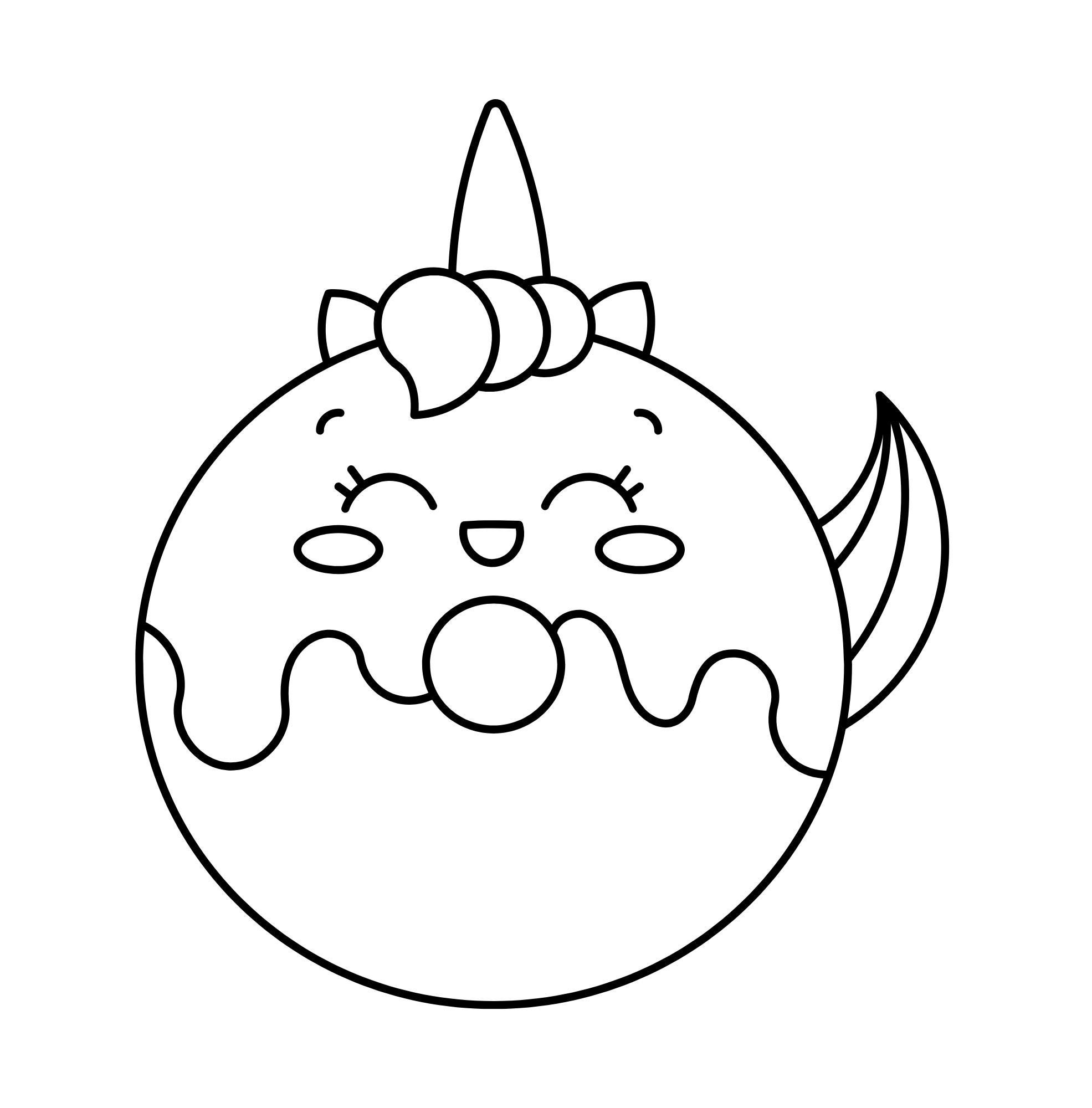 大人と子供向けのかわいい塗り絵、楽しい印刷可能な塗り絵ページPDF
