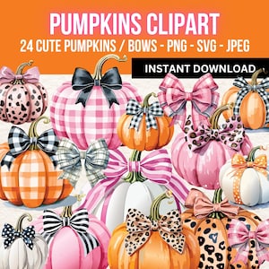 Watercolor Pumpkin Clipart, Coquette Pumpkin, Pumpkin PNG, Pumpkin SVG, Pumpkin Jpeg, Watercolor Pumpkin PNG