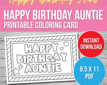 Lustige Geburtstagskarte Für Die Tante – „Have A Peachy Auntie“ Mit Rosa Umschlag, Von Huxters