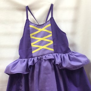 Tesco rapunzel dress top