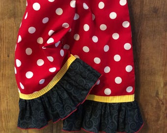 Mädchen Minnie Maus Rüschen Hose: Geburtstags-Party Outfit