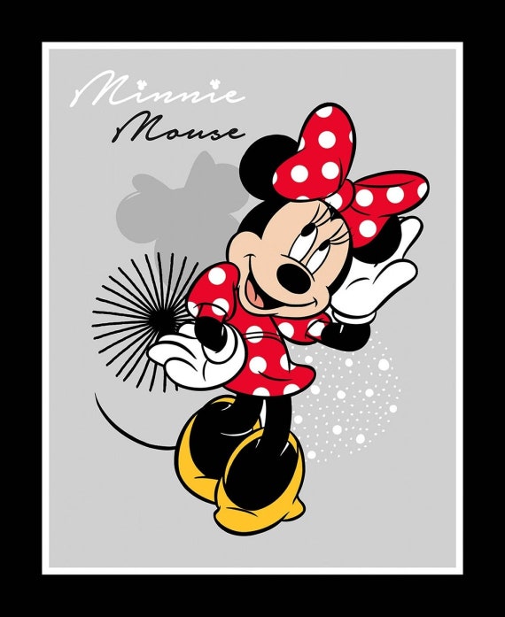 minnie mouse crib blanket