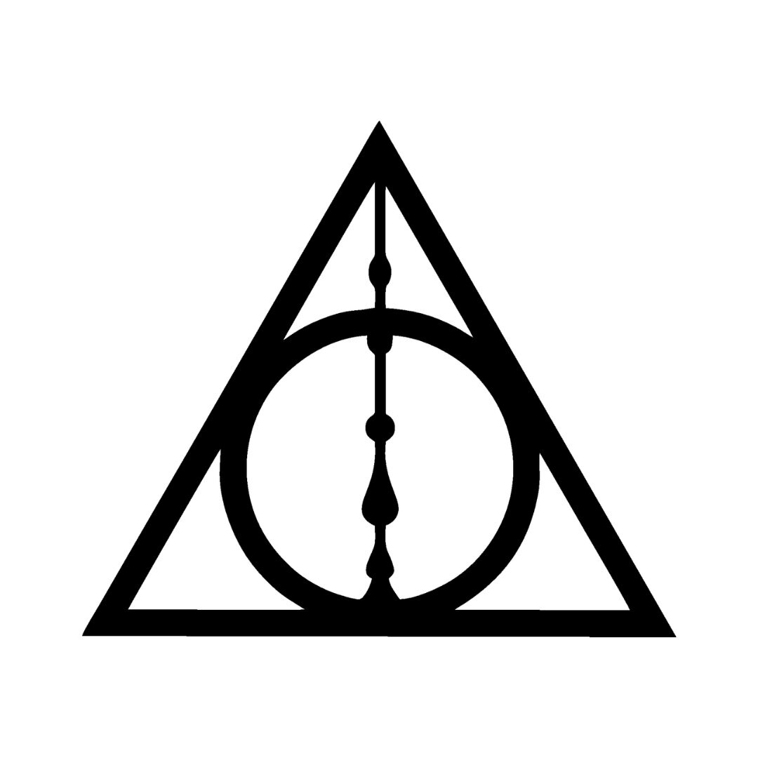 Harry Potter Deathy Hallows SVG File; PNG File; DXF File Suitable for…