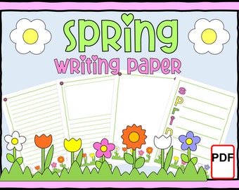 Spring Writing Paper