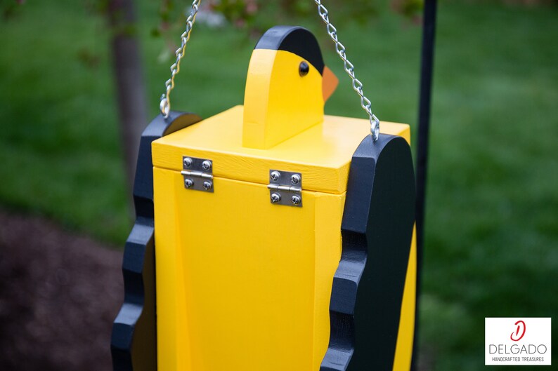 American Goldfinch Bird House Birdhouse Hand Painted Solid | Etsy Italia