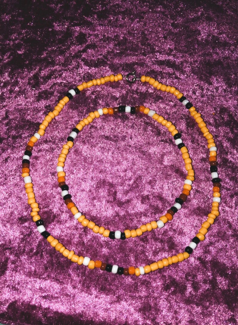 Aztec ankletchoker set