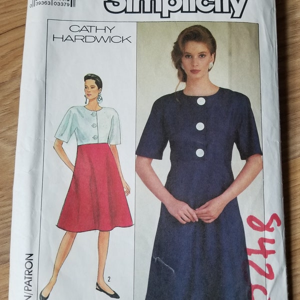 Simplicity Cathy Hardwick Dress Pattern