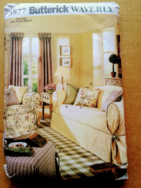 Butterick Drapes Slipcovers And Pillows Pattern Etsy