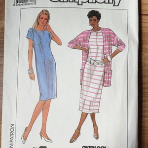 Simplicity Jiffy Dress and Jacket Pattern