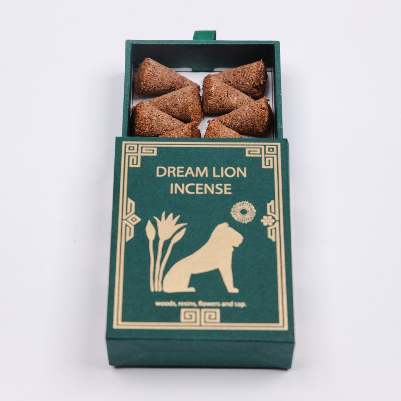 Dream lion hand made incense Mayan Copal and desert sage
