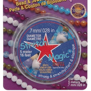 Stretch Magic Bead & Jewelry Cord .7mmX5m Clear
