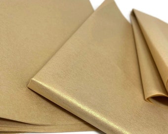 Larcenciel Metallic Flower Tissue Paper - 60 Sheets for