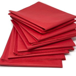 Dark Red Tissue 