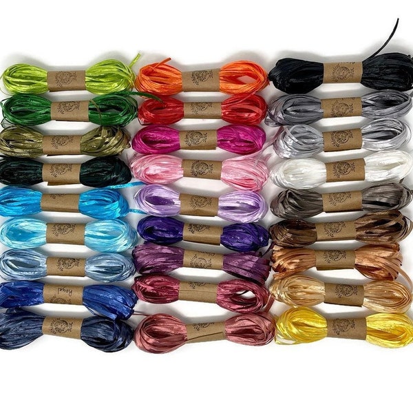 Raffia Ribbon - Etsy