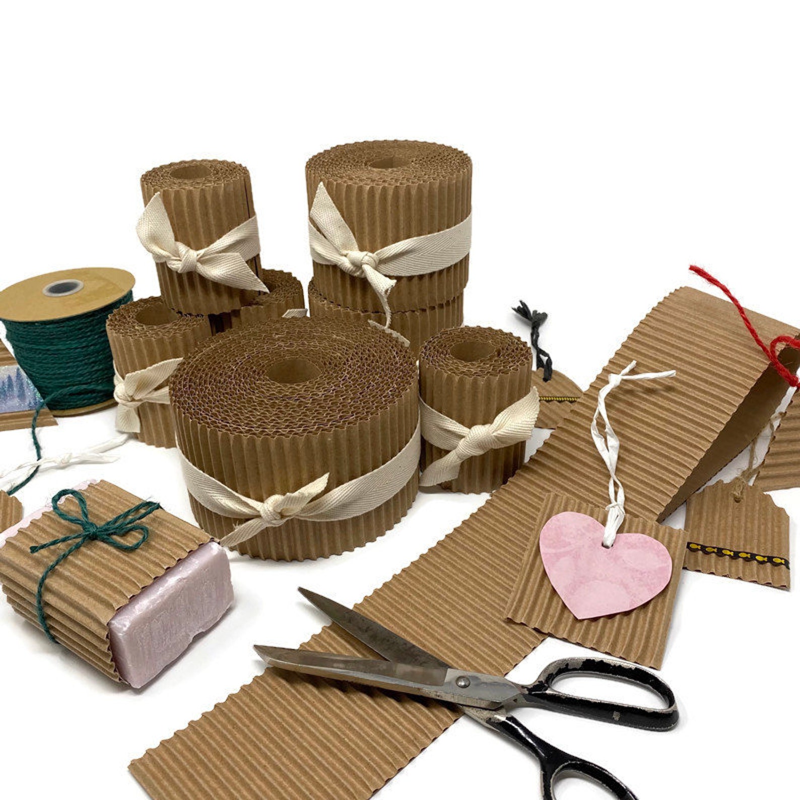 Kraft Corrugated Wrap 3