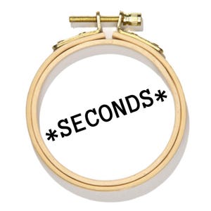 3" Wood Embroidery Hoop *SECONDS* Set of 3 Small Mini Hoop Craft DIY Holiday Ornament Tiny Dream Sun Catcher Frame