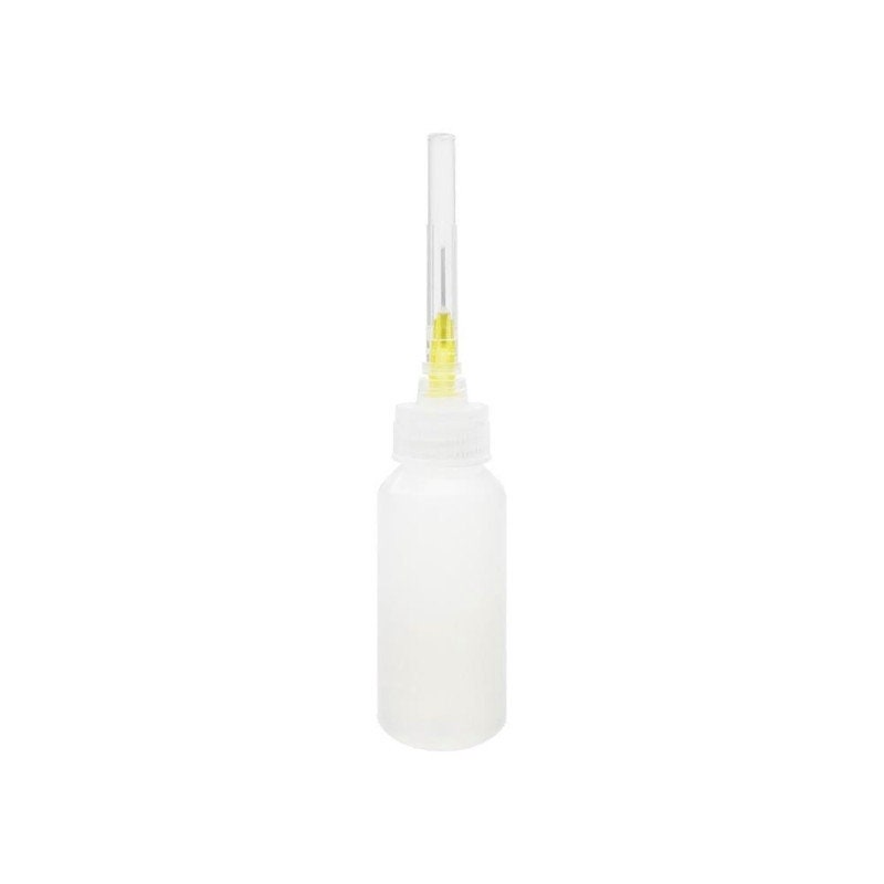 Six 15ml Steel Needle, Plastic Dropper Bottle, Fine Tip Glue Bottles 