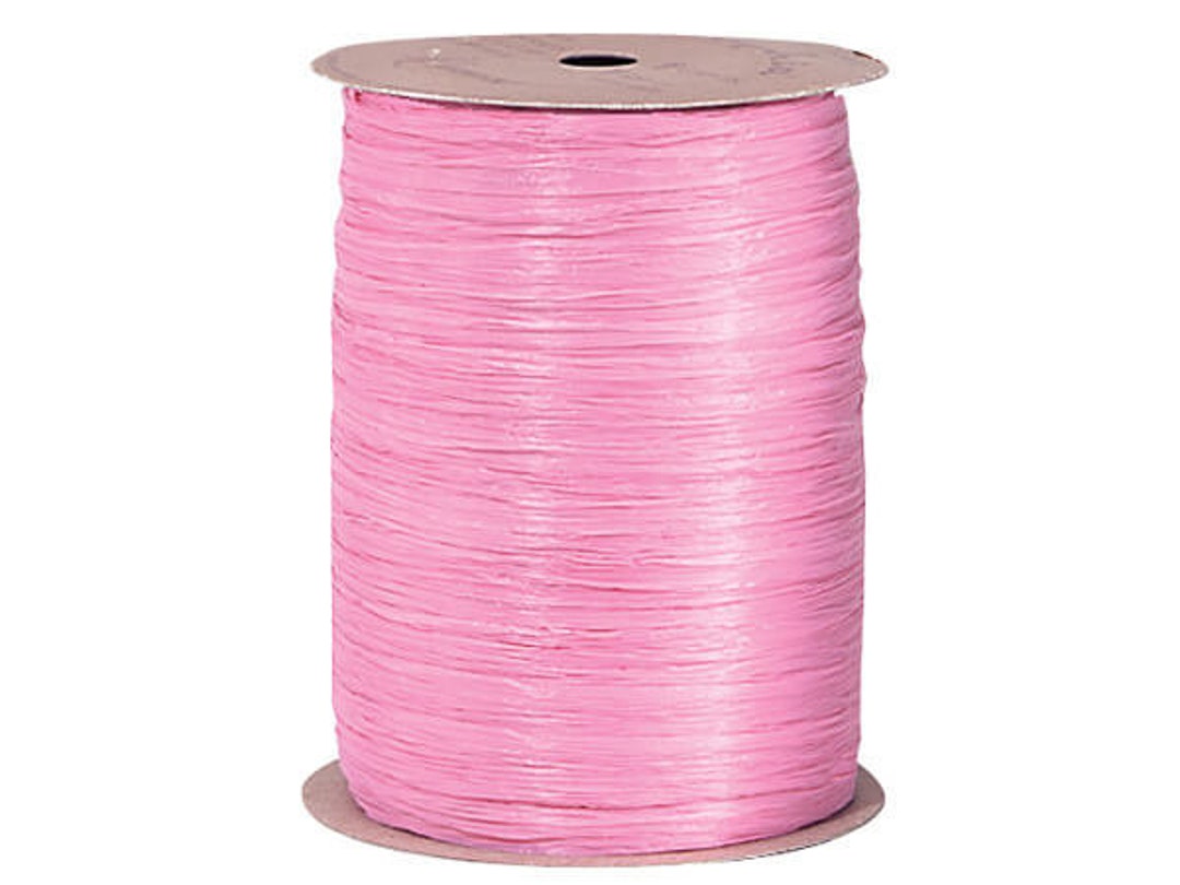 Azalea Raffia Ribbon 100 Yds Berwick Wraphia Natural Rayon Matte ...