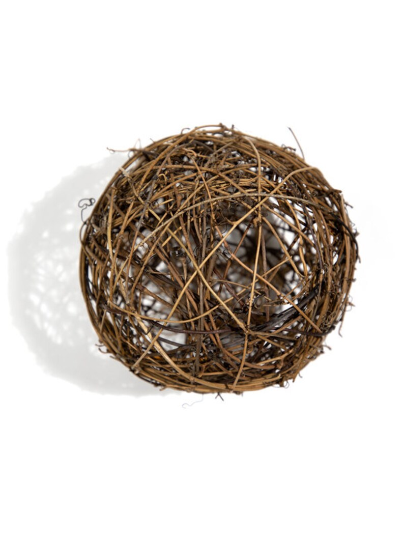 6 Inch Grapevine Ball Decorative Ornamental Wedding Decor DIY Etsy
