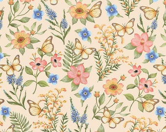 Papel de regalo de lujo con diseño de mariposas, 76 x 76 cm, diseño floral, color melocotón suave, dorado perlado, para manualidades, álbumes de recortes, tarjetas, decoración, portadas de libros para cualquier ocasión.