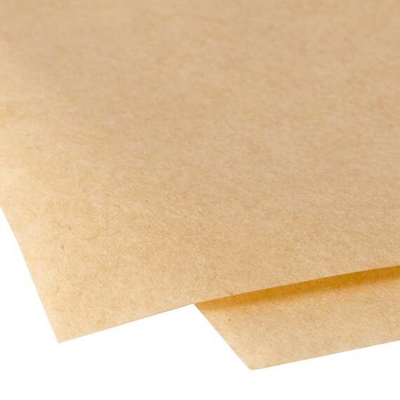 Kraft Deli Paper Glassine Sheets 25 12 X 12 Wax Etsy