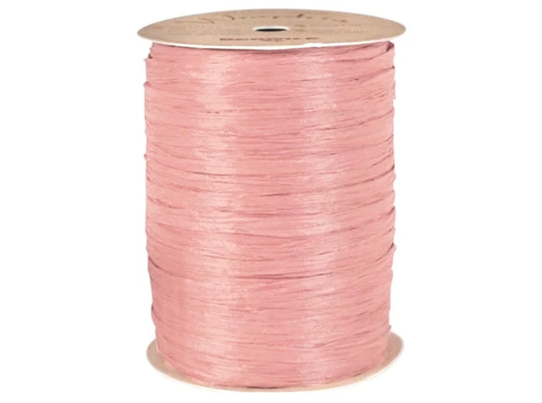 Terracotta Raffia Ribbon 100 Yd Berwick Wraphia Natural Rayon Matte ...