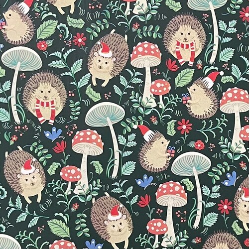 Mushroom Wrapping Paper Mushroom Gift Wrap - Etsy