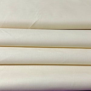 Weavers Cloth Natural Cotton Polyester Blend Choose 1/2 - 1 Yard Punch Needle Embroidery Springs Creative Fabric Needlework Canvas Ultra