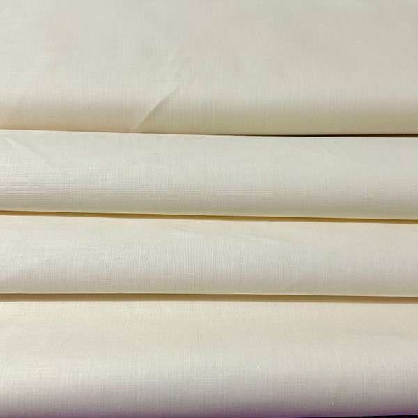 Weavers Cloth Natural Cotton Polyester Blend Choose 1/2 - 1 Yard Punch Needle Embroidery Springs Creative Fabric Needlework Canvas Ultra
