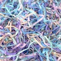 Pastel Mix Tissue Paper Shred 2oz Premium Shredded eco-friendly Gift Easter Basket Grass Filler Wedding Decor Soft Color Macaron Baby Spring
