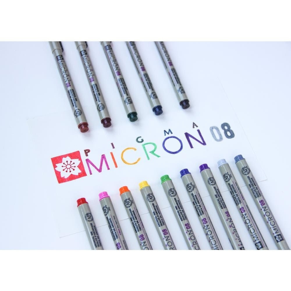 Sakura Pigma Micron 05 Pen, 0.45 mm, Rose