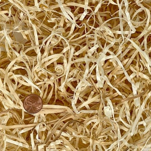 4 oz Excelsior Aspen Natural Wide Cut Wood Wool Fibers Shavings eco-friendly Gift Box Basket Grass Filler Bedding Party Decor Packing Crafts