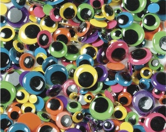 5mm Googly Eyes | Tiny Moving Eyes | Tiny Paste-On Wiggle Eyes - 5mm - 30  Pieces/Pkg. (nm40000910)