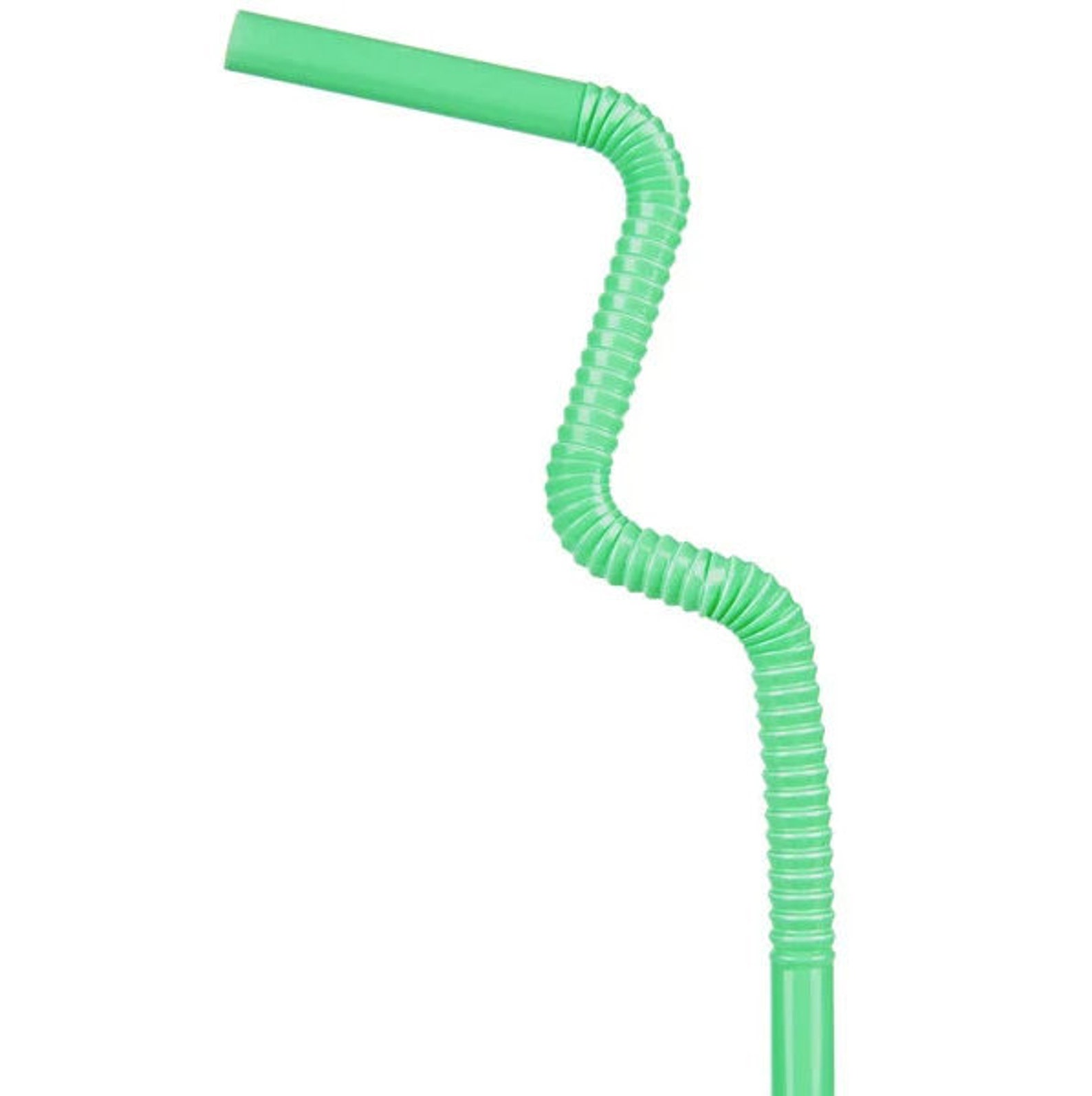Bendable Crazy Party Straws Jumbo Neon Bendy Straw 8 3/4 Etsy