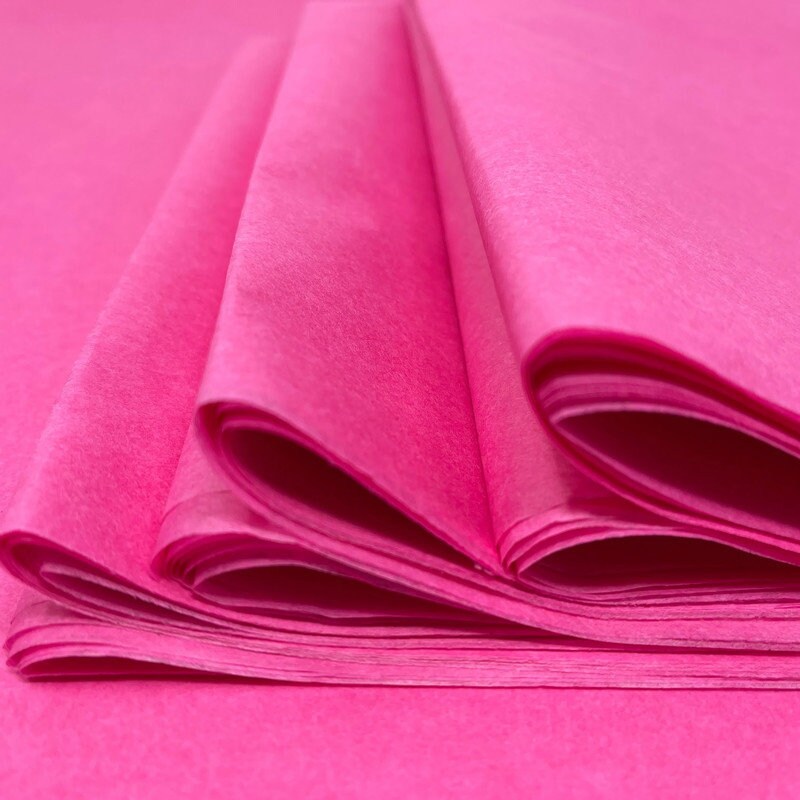 Fuchsia Tissue Paper 20 Inch X 30 Inch Sheets Premium Gift Wrap Paper