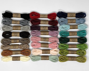 Cinta de terciopelo de 3 mm (1/8 de pulgada) para invitaciones, bodas, adornos, collares Châteaucore, cordón de felpa, marcapáginas de regalo, álbumes de recortes, tarjetas de manualidades, fiestas, 4,5 metros (5 yardas)